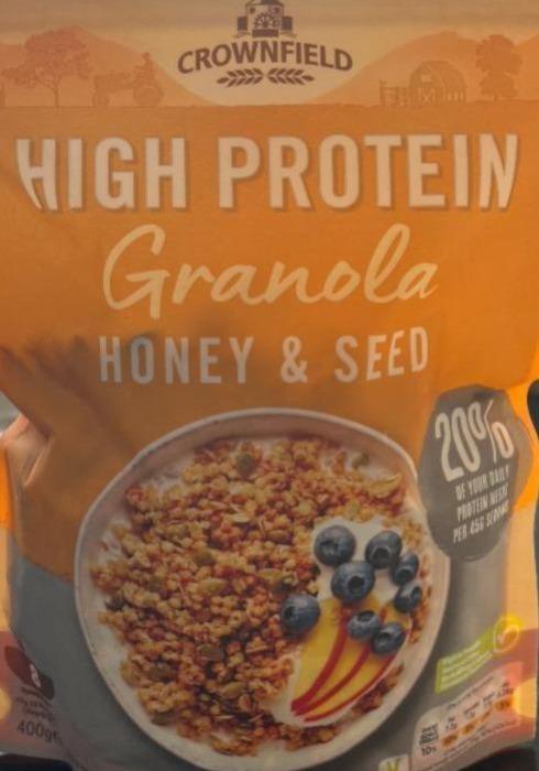Фото - High protein granola honey and seed Crownfield