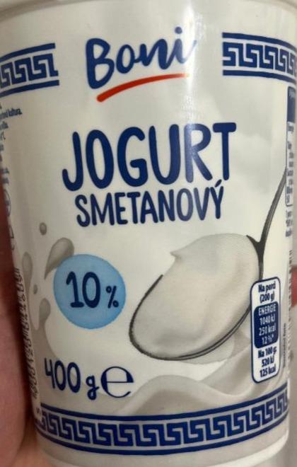 Фото - Йогурт вершковий Jogurty Smetanovy Boni