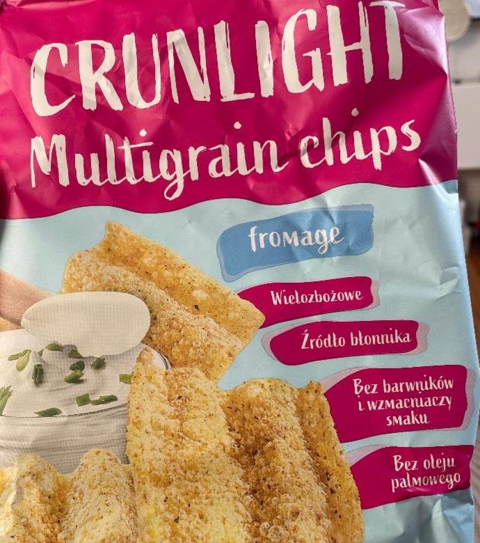 Фото - Мультизлакові чіпси зі смаком сиру Crunlight