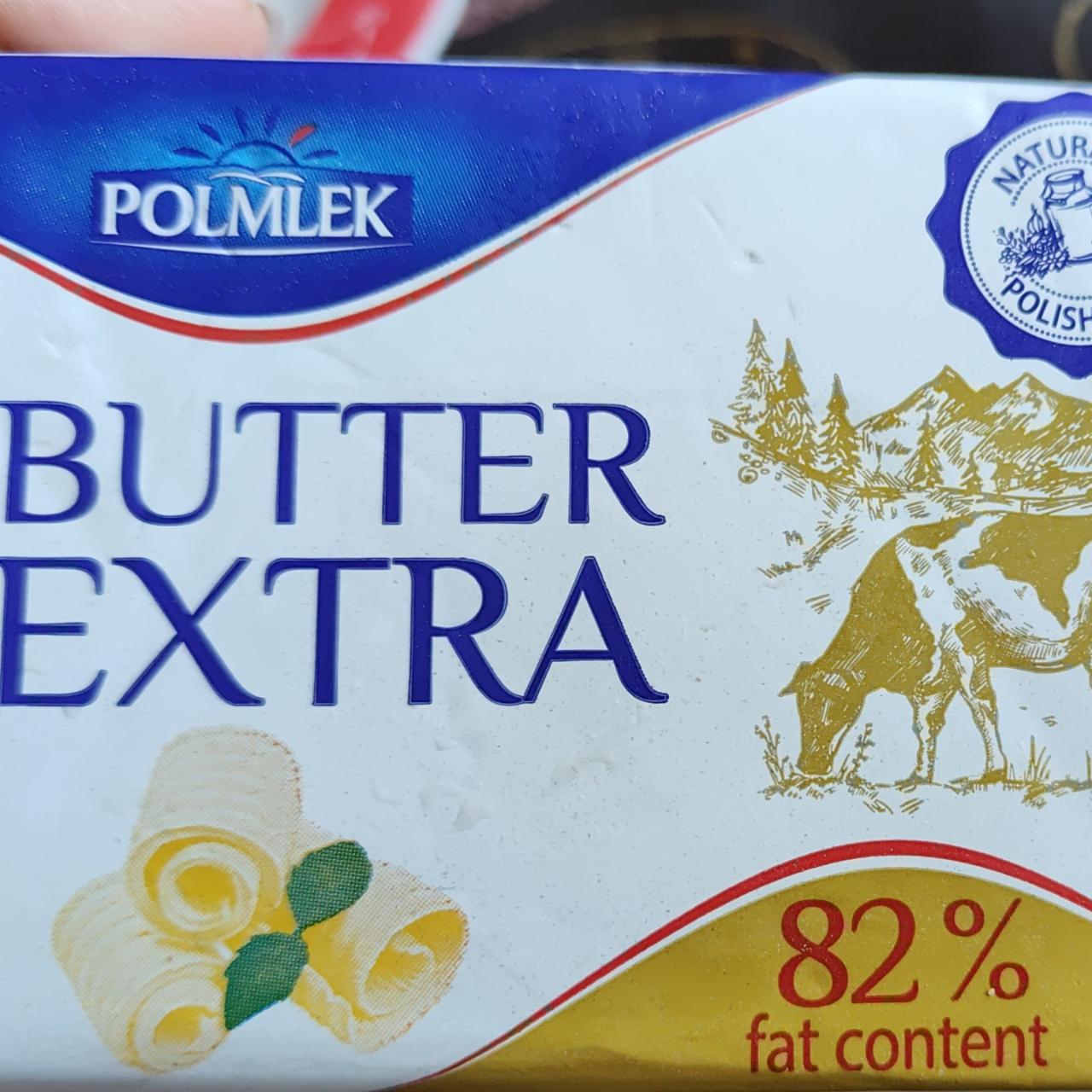 Фото - Масло вершкове 82% Butter Extra Polmlek