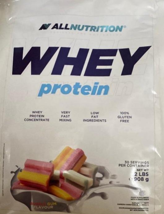 Фото - Сироватковий Протеїн Whey Protein AllNutrition