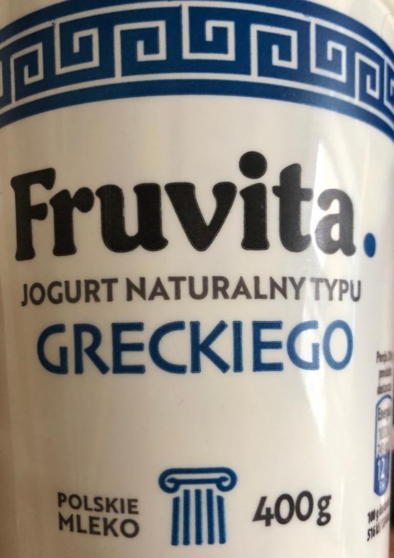 Фото - Йогурт грецький Jogurt Naturalny Typu Greckiego Fruvita