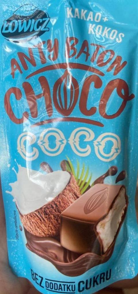 Фото - Mus owocowo-warzywny o smaku kokosowo-czekoladowym z dodatkiem kakao Łowicz