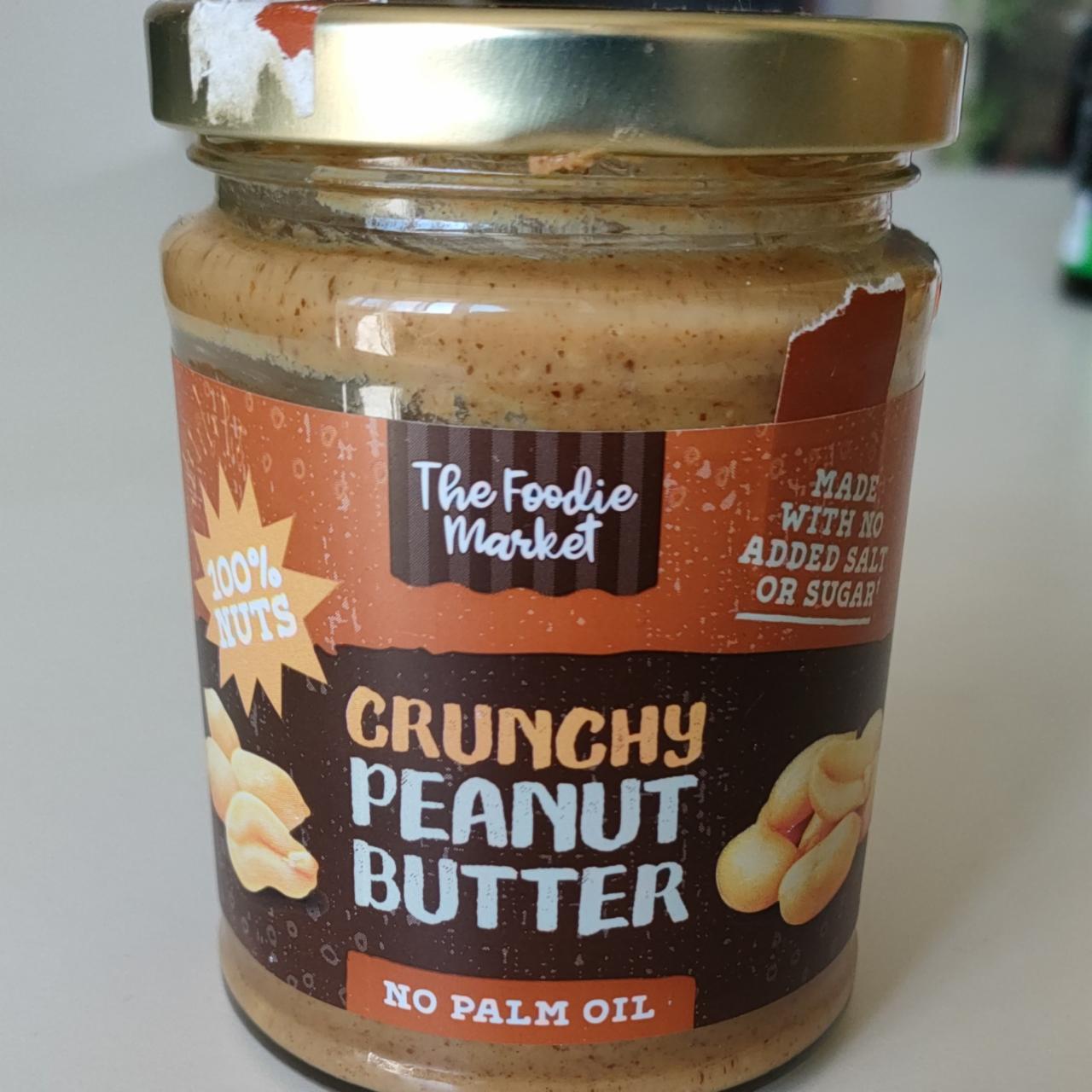 Фото - Паста арахісова Crunchy Peanut Butter The Foodie Market