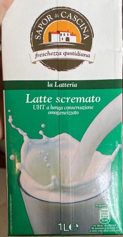 Фото - Молоко нежирне 0.5% Latte Scremato Sapor di Cascina