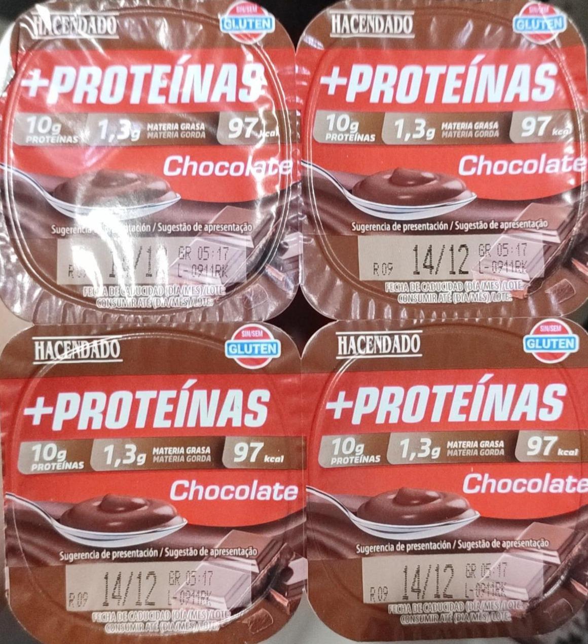 Фото - Йогурт + Proteinas Шоколад Hacendado