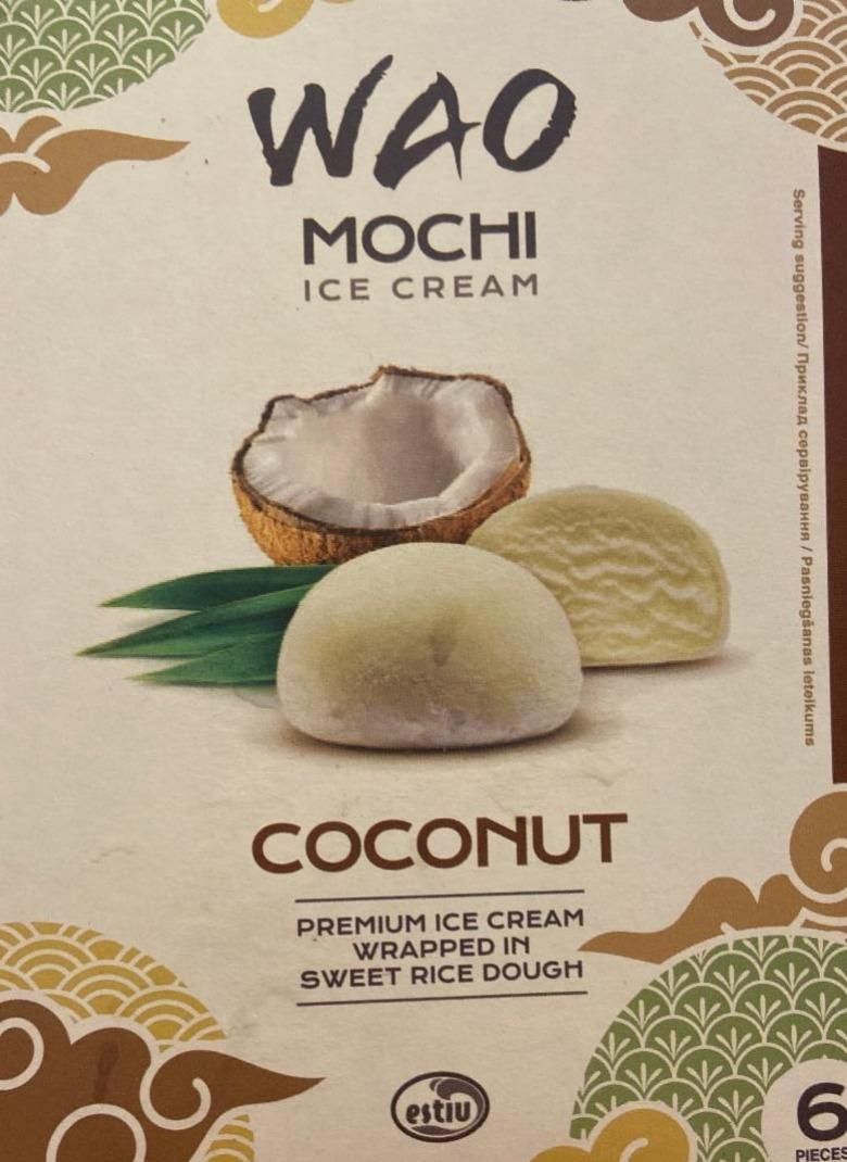 Фото - Десерт з кокосовим морозивом у рисовому тесті Wao Mochi