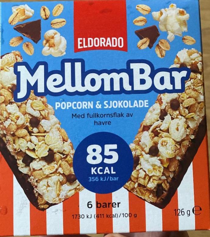 Фото - MellomBar popcorn & sjokolade Eldorado