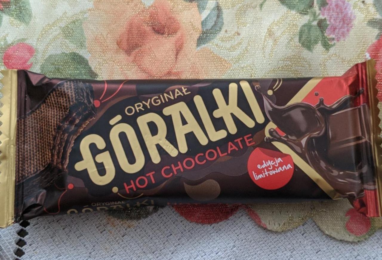 Фото - Батончик вафельний шоколадний Hot Chocolate Goralki