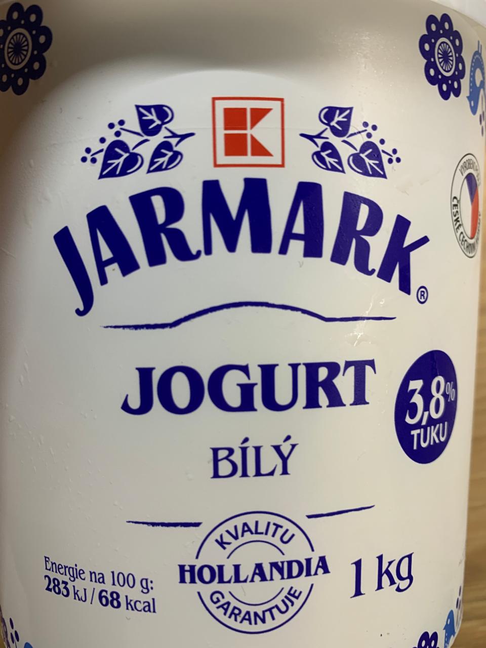 Фото - Йогурт 3.8% білий Jamark