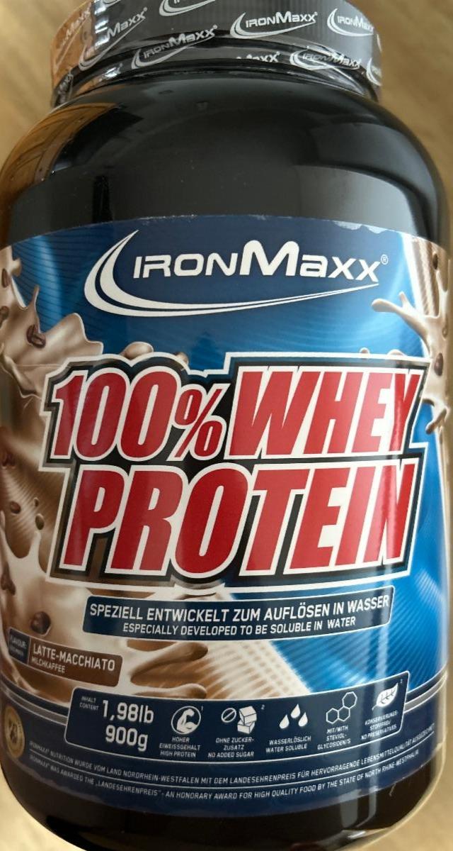 Фото - Сироватковий протеїн whey protein латте-макіато Iron maxx