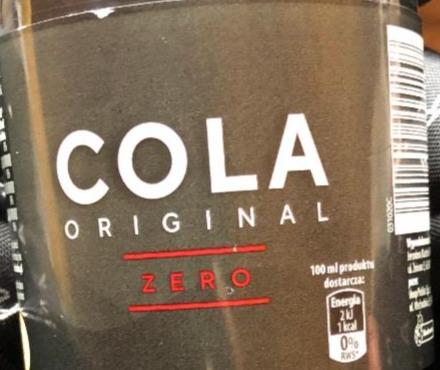 Фото - Напиток безалкогольний Cola Original Zero Biedronka