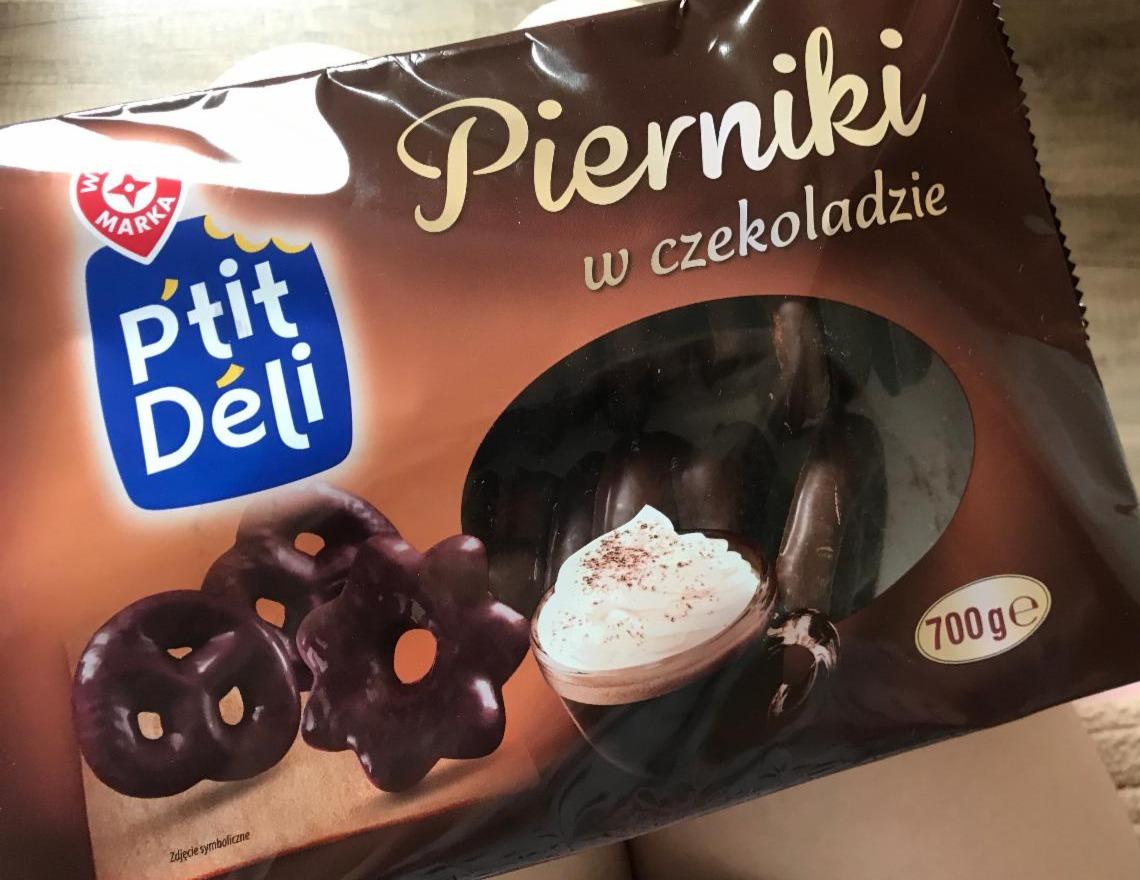 Фото - Pierniki w czekoladzie mlecznej p'tit deli Wiodąca marka