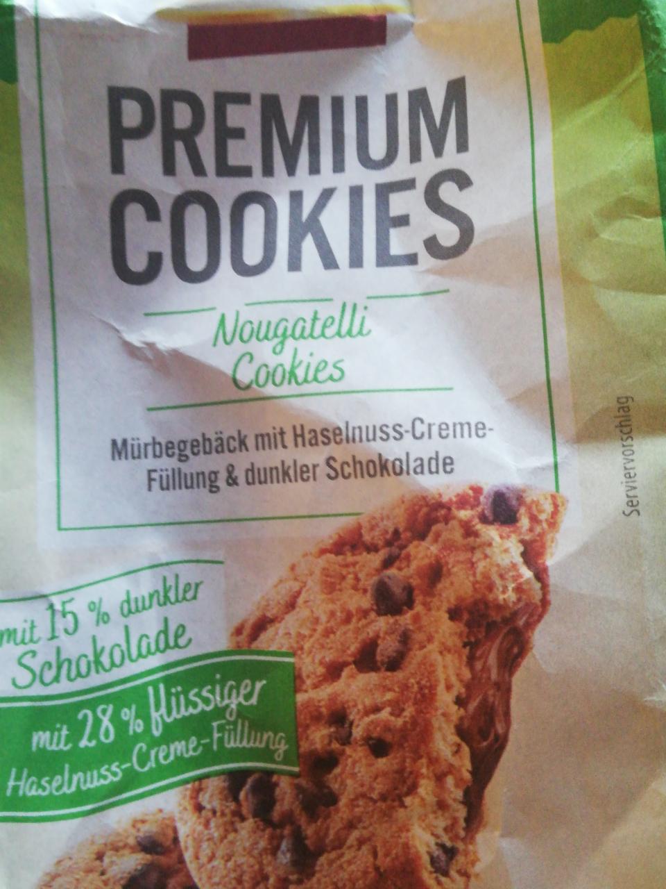 Фото - Печиво Premium Cookies Nougatelli Biscotto
