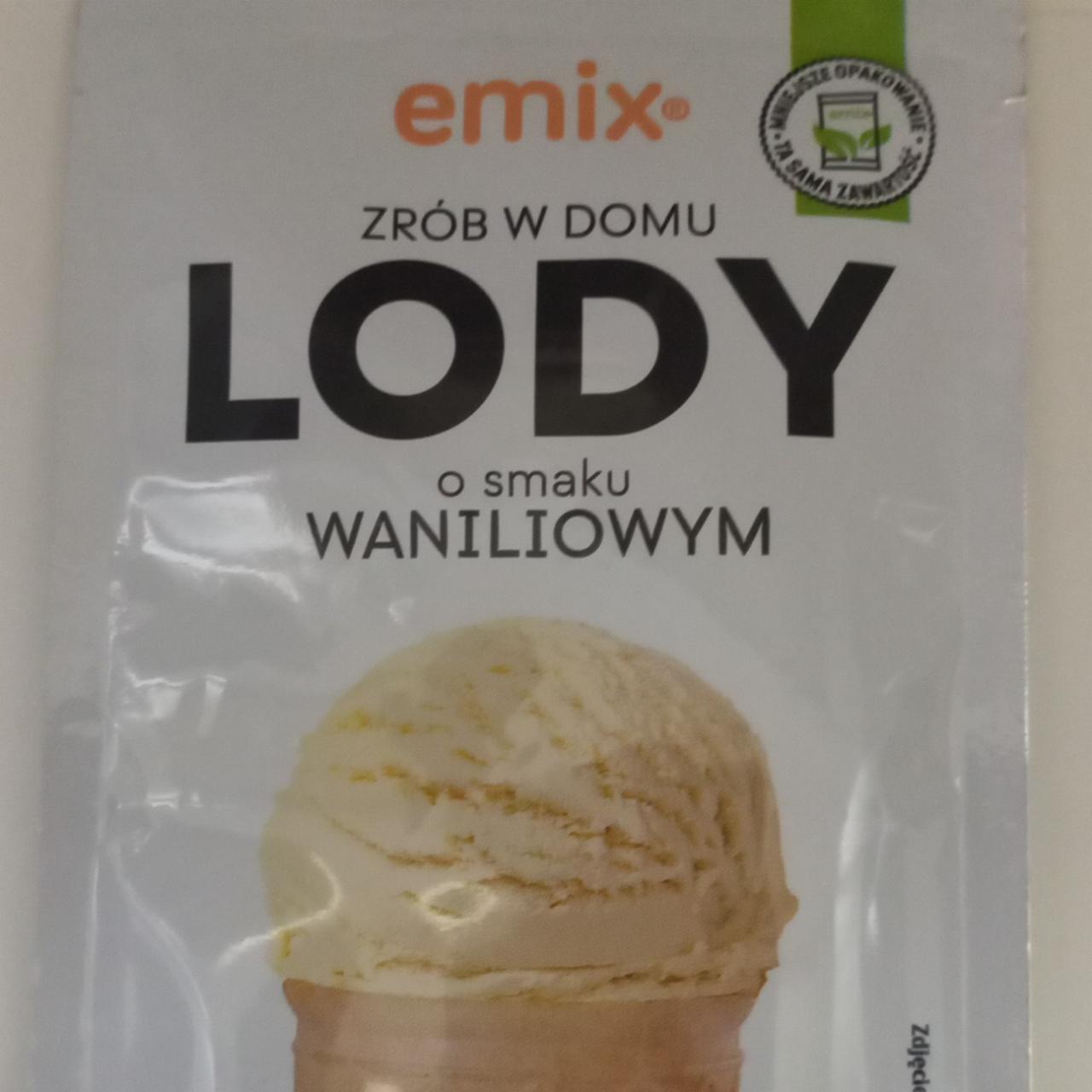Фото - Морозиво з ванільним смаком Emix