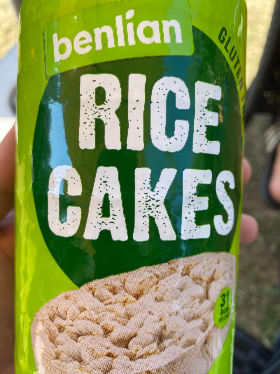 Фото - Хлібці рисові безглютенові Rice Cakes Benlian