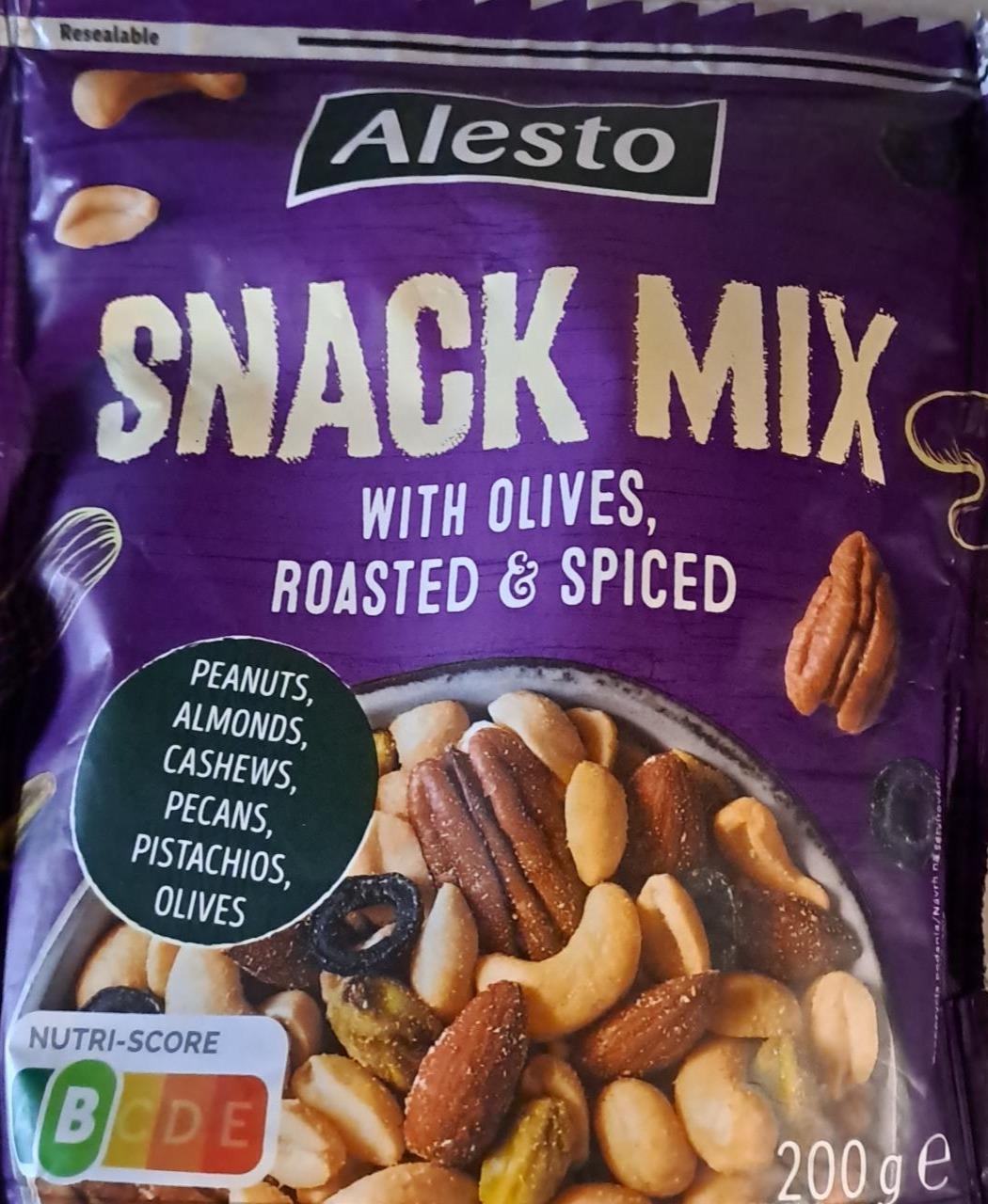 Фото - Snack mix with olives, roasted & spices Alesto