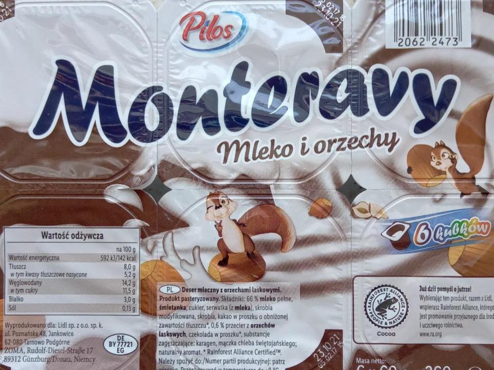 Фото - Monteravy Milk & Hazelnut Pilos