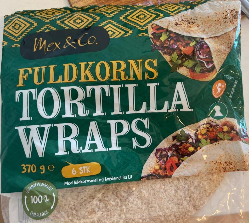 Фото - Tortilla wraps fuldkorns Mex & Co.