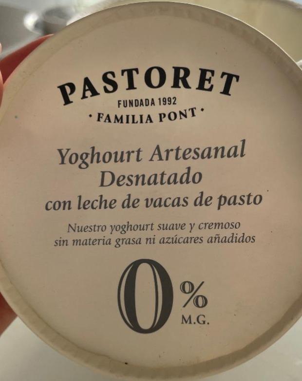 Фото - Йогурт 0.1% Yoghurt Pastoret