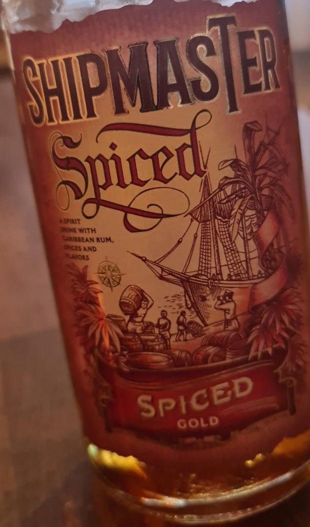 Фото - Алкогольний напій з ромом Spiced 35% Shipmaster