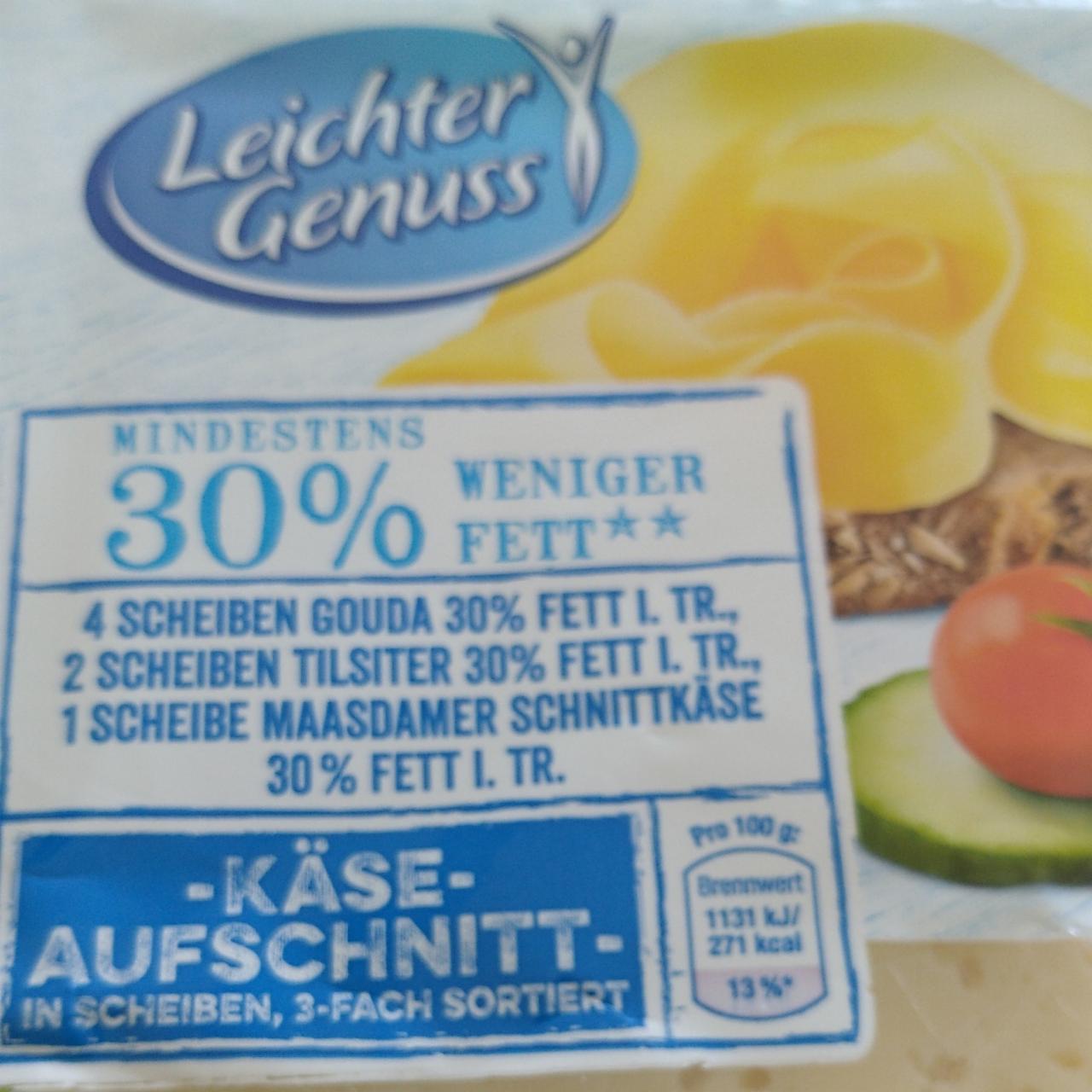 Фото - Сир камамбер Camembert 30% Leichter Genuss