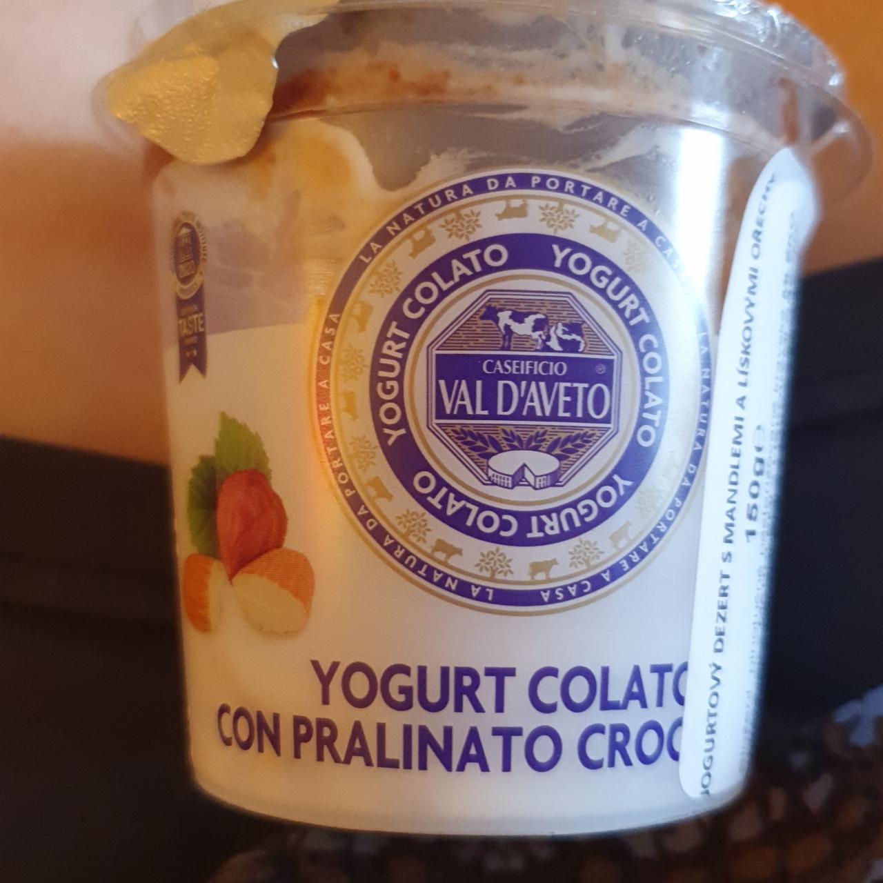 Фото - Yogurt colato con pralinato croccante Caseificio Val d'Aveto