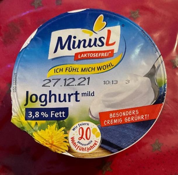 Фото - Joghurt mild 3,8 % Fett laktosefrei MinusL