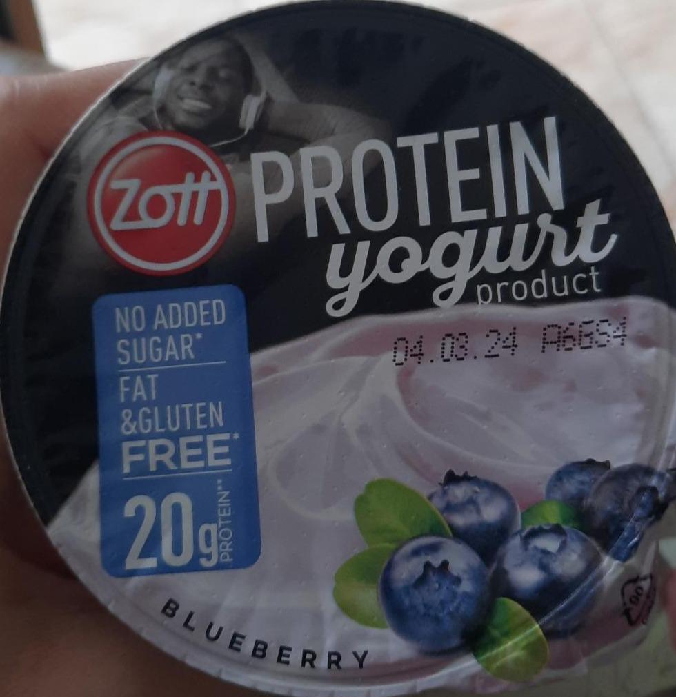 Фото - Protein jogurt blueberry Zott