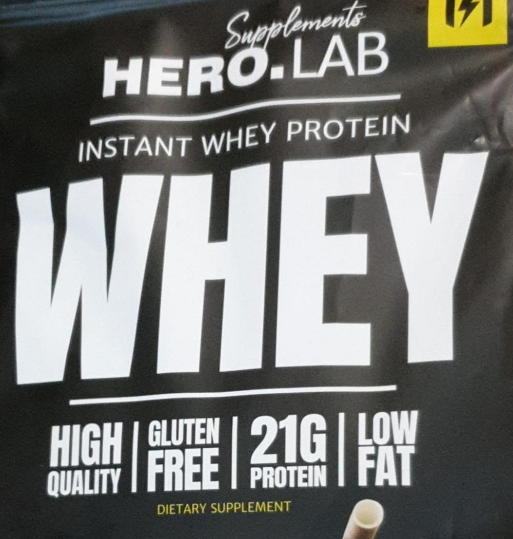 Фото - Instant Whey protein concentrate Hero.Lab