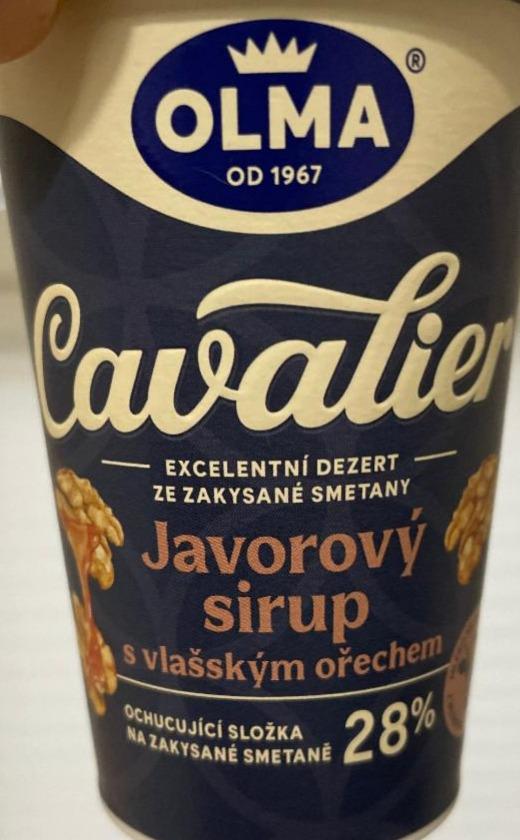 Фото - Cavalier Javorový sirup s vlašským ořechem Olma