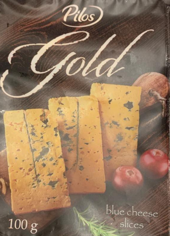 Фото - Скибочки золотого блакитного сиру Pilos
