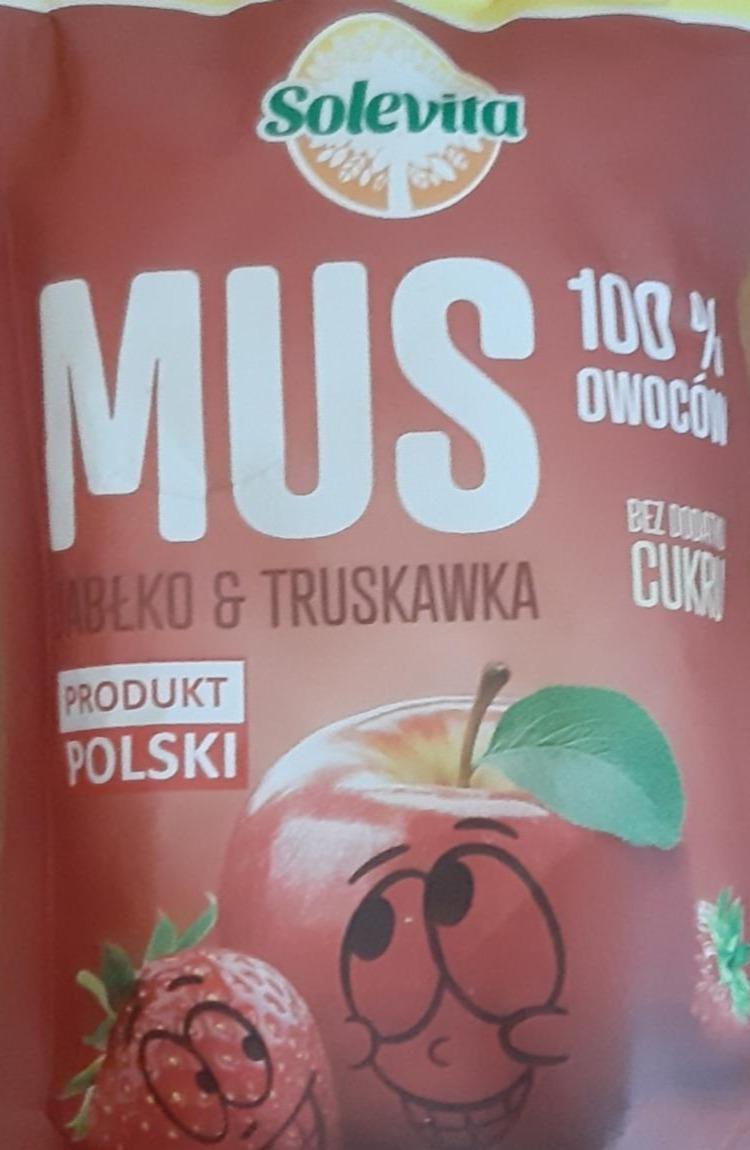 Фото - Mus jabłko & truskawka Solevita