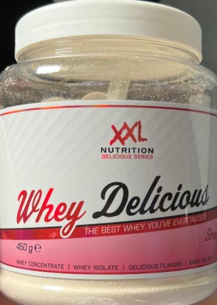 Фото - Whey Delicious strawberry XXL Nutrition