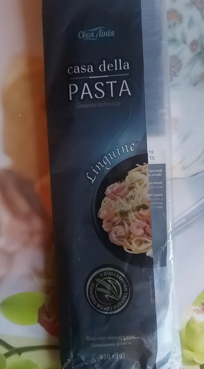 Фото - Макарони Casa della Pasta спагетті Linguine Своя Лінія Своя Лінія