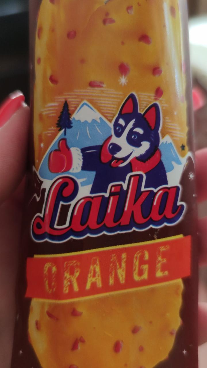Фото - морозиво пломбір вершковий Orange Laika