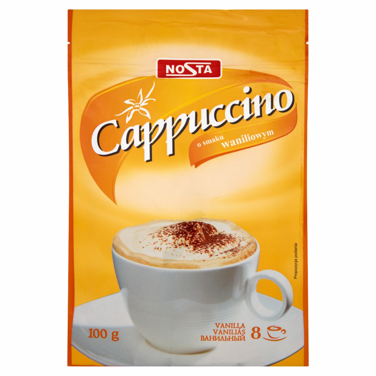 Фото - Капучіно з ванільним смаком Vanilla Cappuccino Nosta