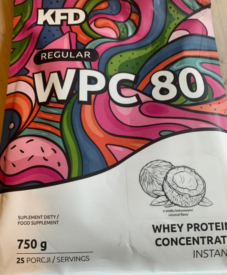 Фото - Протеїн WPC 80 зі смаком кокосу KFD