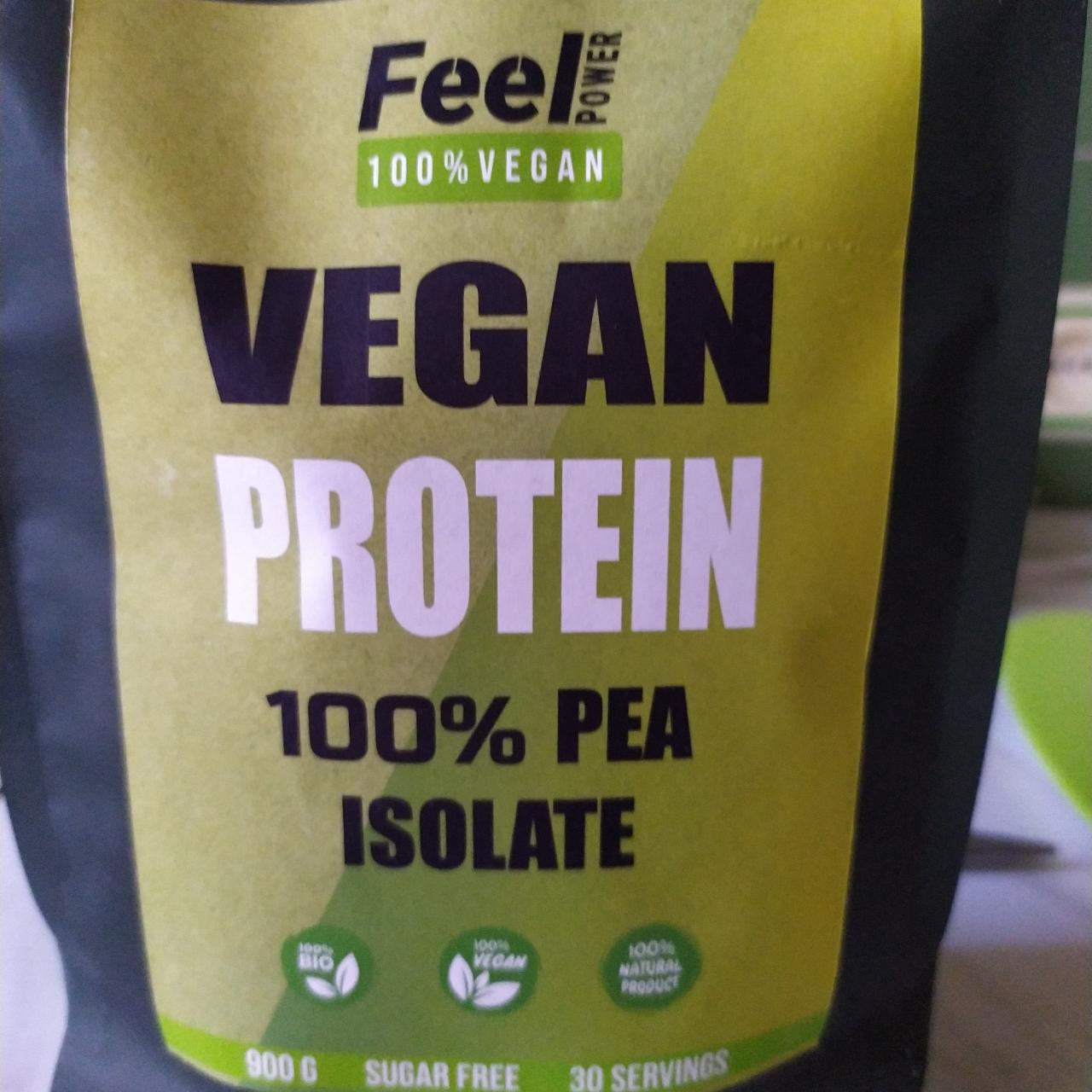 Фото - Vegan Protein 100% pea isolate Feel power