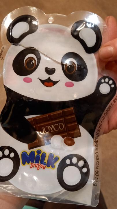 Фото - Драже з молочно-шоколадним смаком Milk dragee Панда