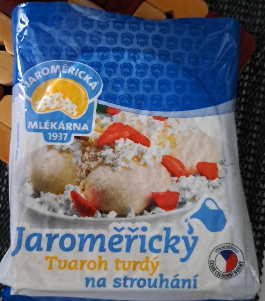 Фото - Jaroměřický tvaroh tvrdý na strouhání Jaroměřická mlékárna