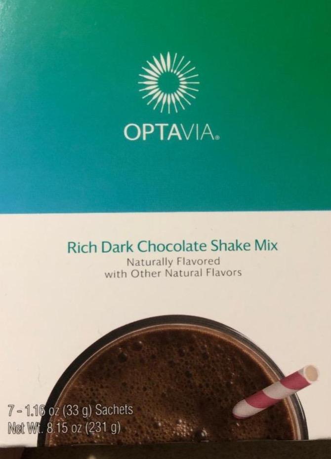 Фото - Rich dark chocolate shake mix Optavia