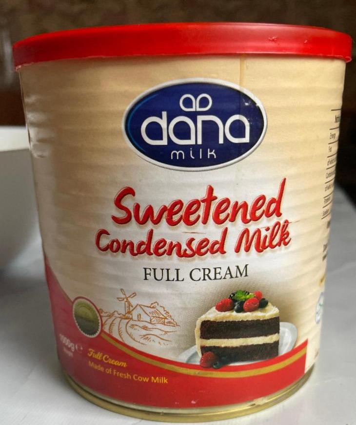 Фото - Згущене молоко Sweetened Condensed Dana Milk