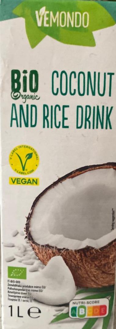 Фото - Bio coconut and rice drink Vemondo