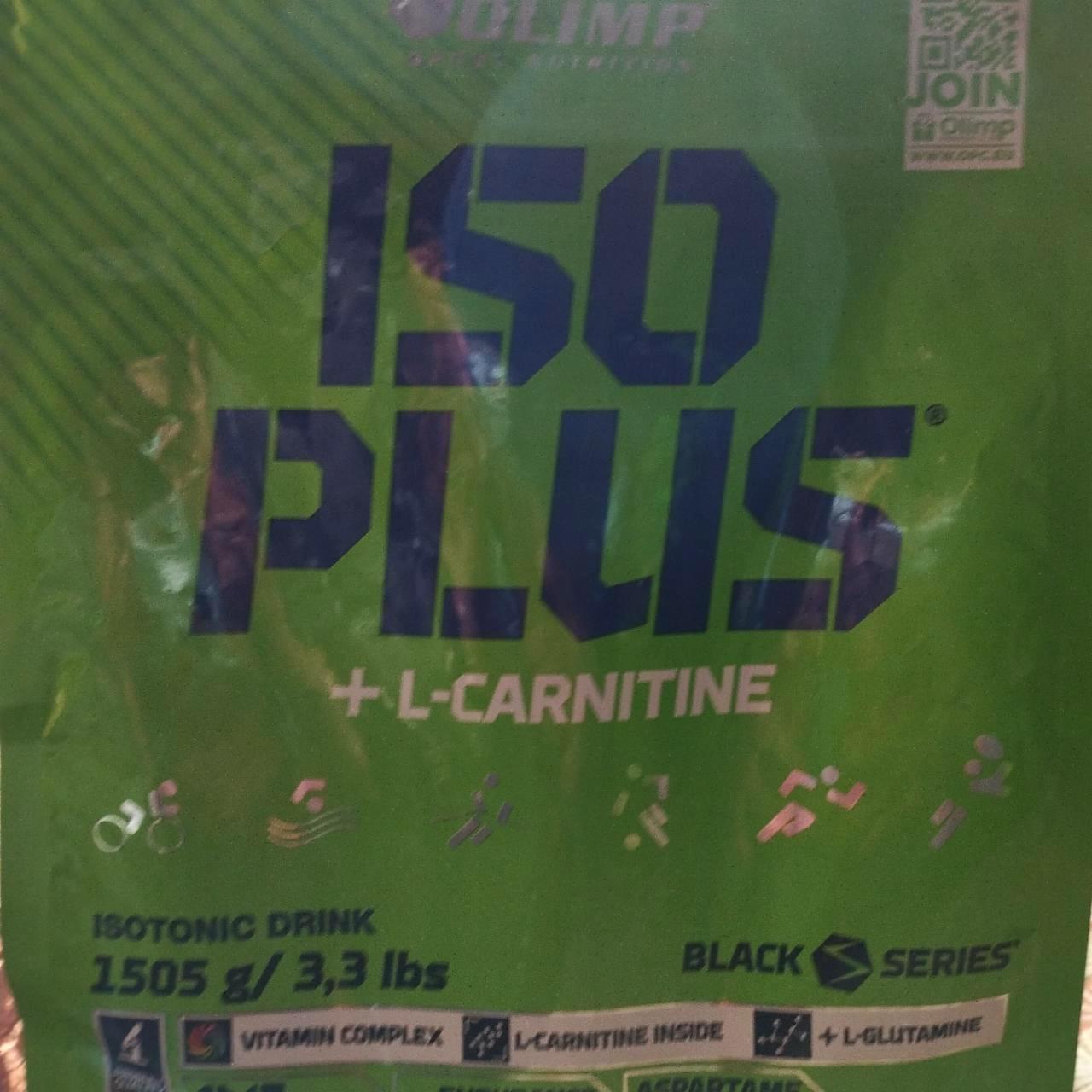 Фото - Протеїн Iso Plus + L-Carnitine Olimp Nutrition