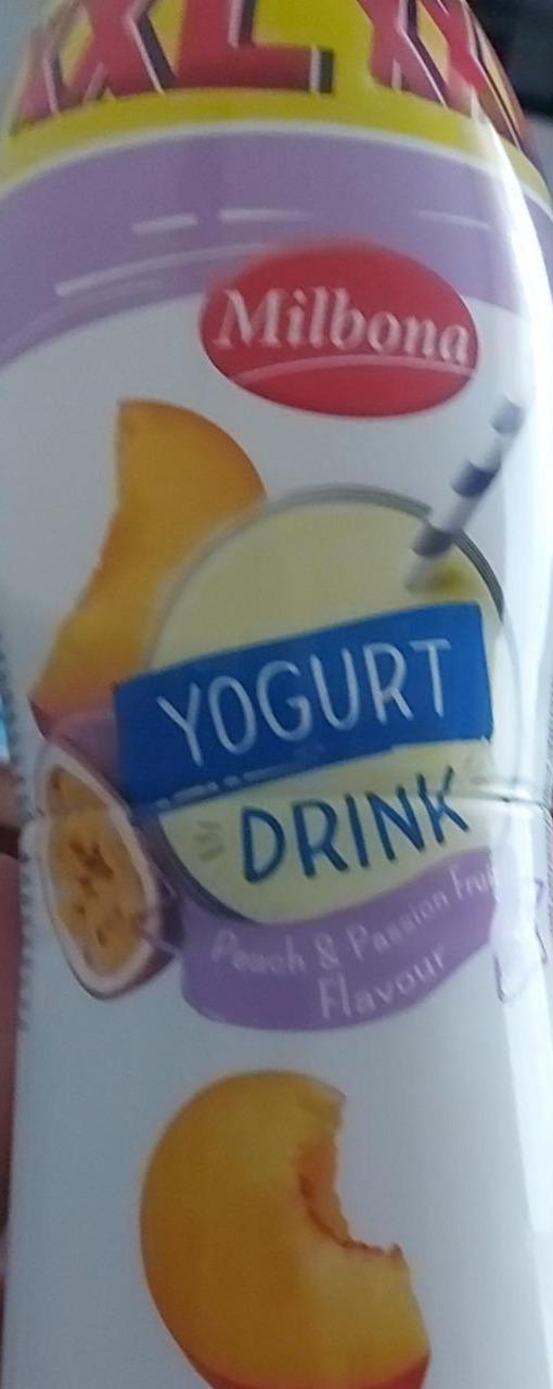 Фото - Персиковий питний йогурт Milbona
