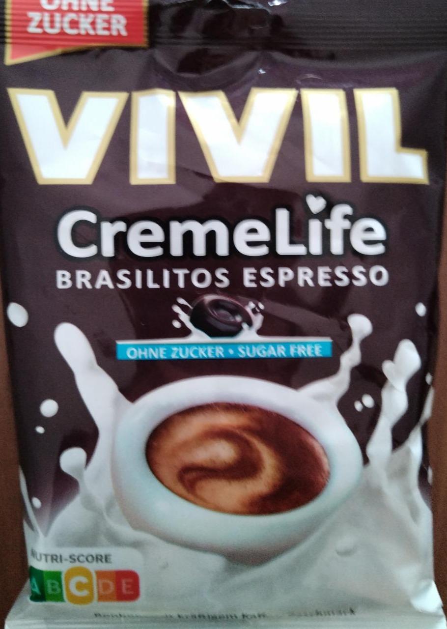 Фото - Льодяники Cremelife Brasilitos Espresso Без цукру Vivil