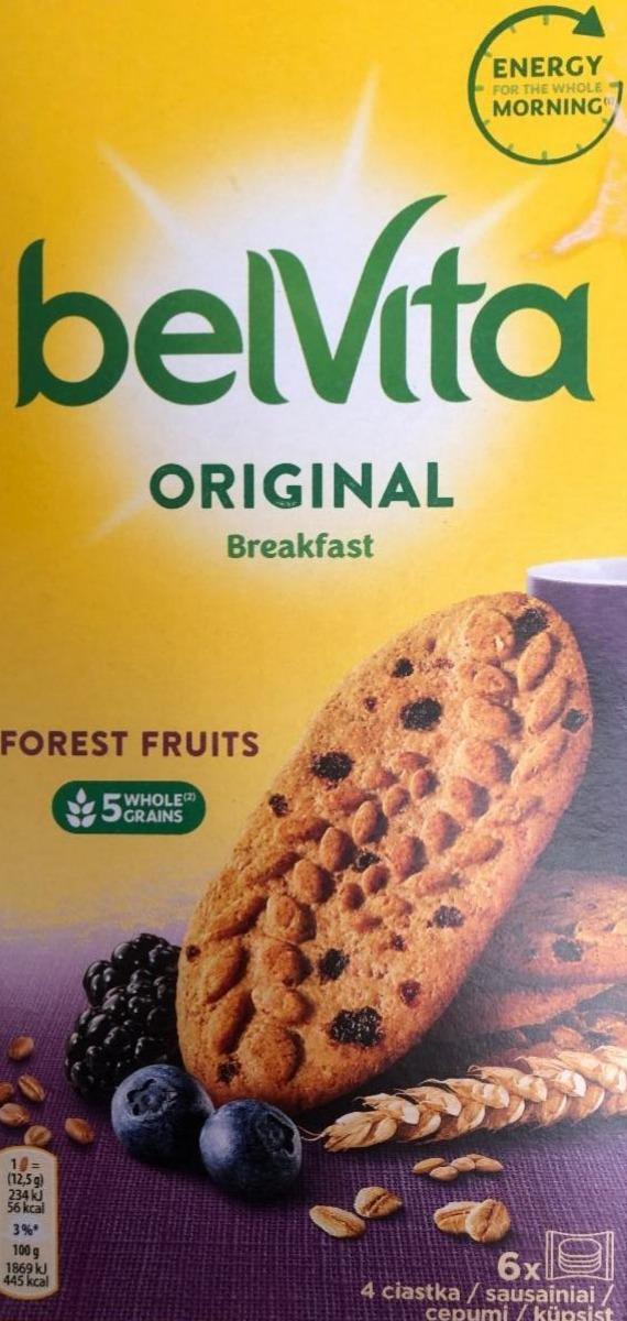 Фото - Печиво Orginal Breakfast Belvita