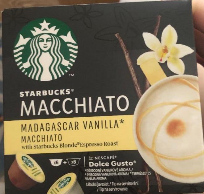 Фото - Starbucks Madagascar Vanilla Macchiato Nescafé Dolce Gusto