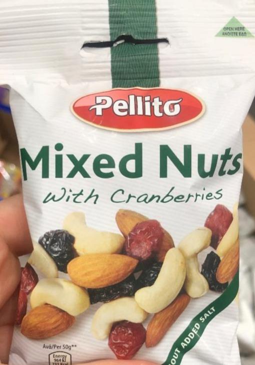 Фото - mixed nuts with Cranberries Pellito